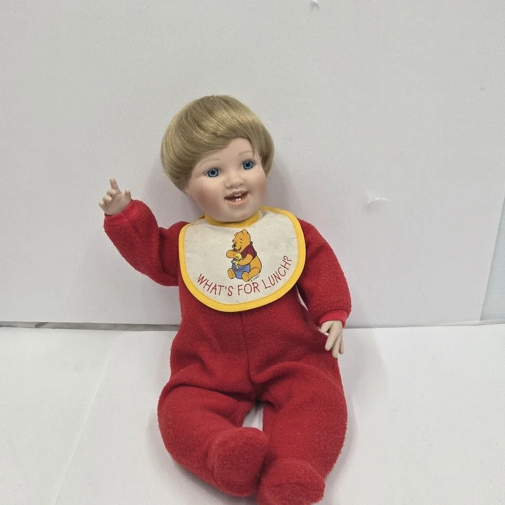 Lot 4 Ashton Drake Disney Porcelain Dolls Cindy McClure Winnie The Pooh 18
